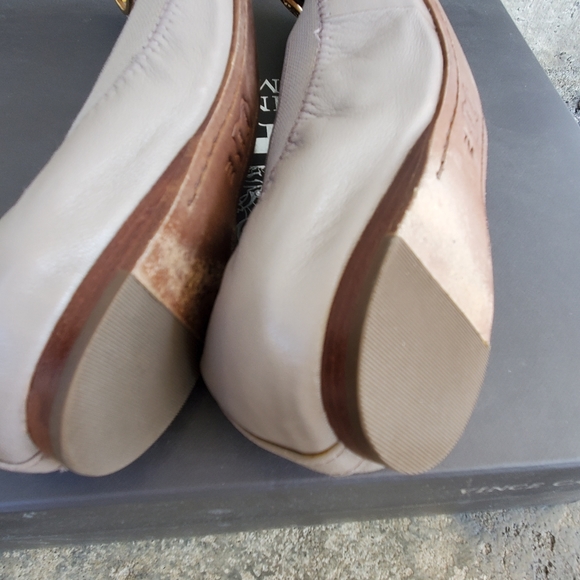 Tory Burch Caroline 2 ballet flats ~ Grey size 7 - Picture 11 of 16